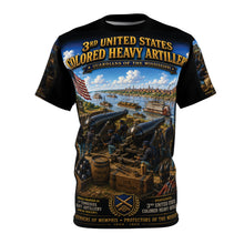 Load image into Gallery viewer, 3rd United States Colored Heavy Artillery Tribute Tee — "Guardians of the Mississippi" - Memphis, Tennessee • 1863–1866
