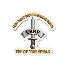 Load image into Gallery viewer, Die-Cut Magnet - LRRP - Tip of the Spear - 3D - Enhanced
