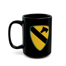 Load image into Gallery viewer, Black Mug  (15oz) - SSI - 1st Cavalry Division X 300
