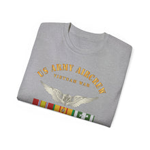 Load image into Gallery viewer, Unisex Ultra Cotton Tee - Army - US Army AirCrew - Air Crew Badge - Vietnam - Combat Veteran VN SVC X 300
