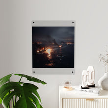 Load image into Gallery viewer, Acrylic Wall Art Panel - WWII Suda Straights Battle
