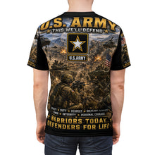 Load image into Gallery viewer, U.S. ARMY  "This We'll Defend"  - Tribute Tee — Warriors Today • Defenders For Life
