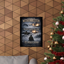Load image into Gallery viewer, Matte Poster - 99th Infantry Division - Battle of the Bulge
