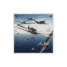 Load image into Gallery viewer, Acrylic Wall Art Panel - Curtis P-40 Kittyhawk w Machine Guns Blazing

