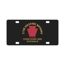 Load image into Gallery viewer, Army - SSI - 28th Infantry Division - Iron Division- US Army Veteran X 300 Classic License Plate
