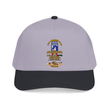 Load image into Gallery viewer, Mid Profile Baseball Cap - XVIII Airborne Corps Desert Storm Ribbons - with Scene - 3D - Transparent
