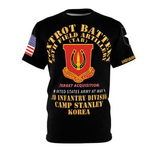 All Over Printing (AOP) - Army - Foxtrot Battery, 26th Field Artillery (TAB) - 2nd Infantry Div - Camp Stanley Korea - Ui-jeong-bu