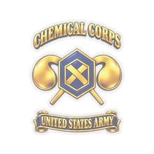 Load image into Gallery viewer, Kiss-Cut Stickers - Army - Chemical Corps - 3D - Enhanced
