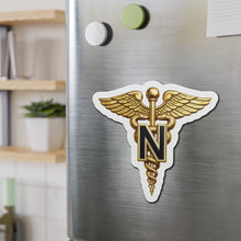 Load image into Gallery viewer, Die-Cut Magnet - Army Nurse Corps Branch Insignia - 3D - Enhanced
