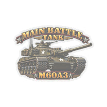 Load image into Gallery viewer, Kiss-Cut Stickers - Main Battle Tank - M60A3 - 3D - Enhanced
