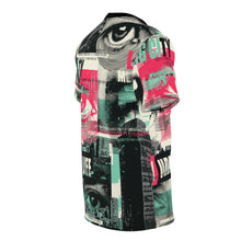 Load image into Gallery viewer, Big City Urban Life Newspaper Pattern Tee
