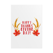 Load image into Gallery viewer, Rolled Poster - Happy Thanksgiving Day
