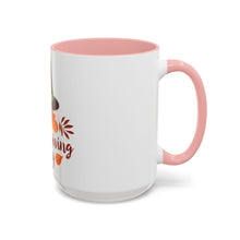Load image into Gallery viewer, Accent Coffee Mug - Thanksgiving Day - Happy Thanksgiving Day
