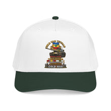 Load image into Gallery viewer, Mid Profile Baseball Cap - Army - Cold War Vet - 4th Bn 73rd Armor - 1st Inf Div - Panzer Kaserne Boblingen, FRG - M60A1 Tank w COLD SVC - 3D Enhanced X 300
