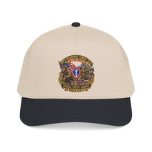 Load image into Gallery viewer, Mid Profile Baseball Cap - Army - 442nd Infantry Regimental Combat Team - 3D - Enhanced with EUR WWII SVC
