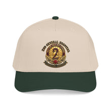 Load image into Gallery viewer, Mid Profile Baseball Cap - 2nd General Hospital - Landstuhl Germany - Black - 3D - Enhanced
