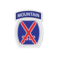 Load image into Gallery viewer, Die-Cut Magnet - SSI - 10th Mountain Division X 300
