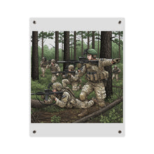 Load image into Gallery viewer, Acrylic Wall Art Panel - Special Forces training at McKall
