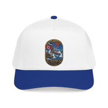 Load image into Gallery viewer, Mid Profile Baseball Cap - USS Pueblo Attack-Defense Commemorative Patch
