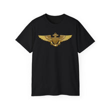 Load image into Gallery viewer, Unisex Ultra Cotton Tee - USCG - Aviator Badge wo txt - 3D - Enhanced
