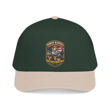 Load image into Gallery viewer, Mid Profile Baseball Cap - Women Marines - Marine Corps Womens Reserve - WWII - 3D - Enhanced
