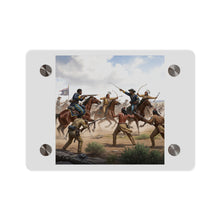 Load image into Gallery viewer, Acrylic Wall Art Panel - 9th Cavalry Regiment fighting Native Americans during the Indian Wars
