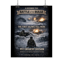 Load image into Gallery viewer, Rolled Posters - 99th Infantry Division - Battle of the Bulge
