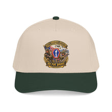 Load image into Gallery viewer, Mid Profile Baseball Cap - Army - 442nd Airborne Infantry Regimental Combat Team - 3D - Enhanced with EUR WWII SVC
