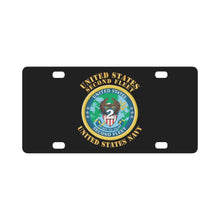 Load image into Gallery viewer, Navy - United States Second Fleet X 300 Classic License Plate
