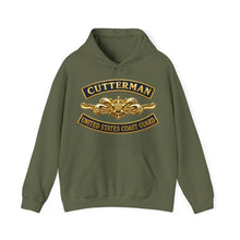 Load image into Gallery viewer, Hoodie – USCG - Cutterman - Officer w txt - 3D - Enhanced

