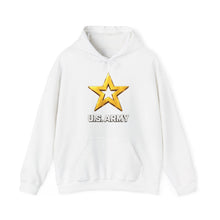 Load image into Gallery viewer, Hoodie – Army Star W Us Army w White Star - 3D - Enhanced
