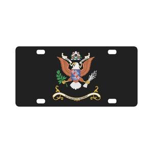 Army - Regimental Colors - 327th Infantry Regiment - HONOR AND COUNTRY X 300 Classic License Plate