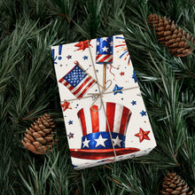 Load image into Gallery viewer, Gift Wrap Paper — 4th of July  patterns
