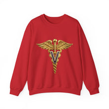 Load image into Gallery viewer, Crewneck Sweatshirt - Army Veterinary Corps Branch Insignia - 3D
