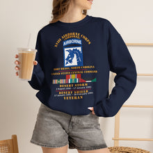 Load image into Gallery viewer, Crewneck Sweatshirt — Army - Xviii Airborne Corps  - Us Centcom - Desert Storm, Desert Shield Veteran

