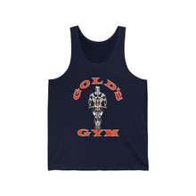 Load image into Gallery viewer, Gold's Gym Classic Bodybuilder Tank Top — Retro Fitness Muscle Graphic
