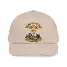 Load image into Gallery viewer, Mid Profile Baseball Cap - Army - Medical Corps - US Army w Scene - 3D - Enhanced
