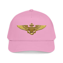 Load image into Gallery viewer, Mid Profile Baseball Cap - USCG - Aviator Badge wo txt - 3D - Enhanced
