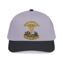 Load image into Gallery viewer, Mid Profile Baseball Cap - Army - Medical Corps - US Army w Scene - 3D - Enhanced
