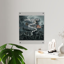 Load image into Gallery viewer, Acrylic Wall Art Panel - Giveme Shelter X 2024
