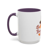 Load image into Gallery viewer, Accent Coffee Mug - Thanksgiving Day - Happy Thanksgiving Day
