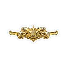 Load image into Gallery viewer, Kiss-Cut Stickers - USCG - Cutterman - Officer wo txt - 3D - Enhanced
