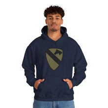 Load image into Gallery viewer, Hoodie – SSI - 1st Cavalry Division - Subdued X 300

