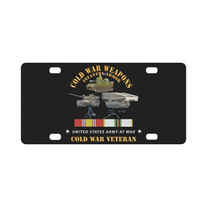 Army - Cold War Weapons - Infantry Armor w Cold Vet - COLD SVC X 300 Classic License Plate