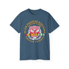 Load image into Gallery viewer, Unisex Ultra Cotton Tee - 864th Engineer Battalion with Vietnam Service Ribbon X 300
