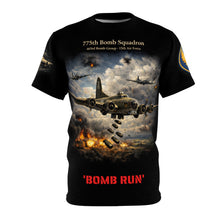 Load image into Gallery viewer, WWII 775th Bomb Squadron 'Bomb Run' All-Over Print Tee
