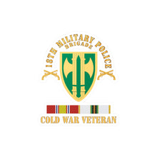 Load image into Gallery viewer, Kiss-Cut Vinyl Decals - Army - 18th MP Brigade -  COLD SVC X 300
