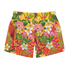 Load image into Gallery viewer, Swim Trunks (AOP) - Fire Panel - Tropical Flowers X 300
