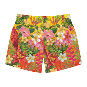 Swim Trunks (AOP) - Fire Panel - Tropical Flowers X 300