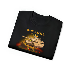 Unisex Ultra Cotton Tee - Army - Main Battle Tank - M1A1 X 300